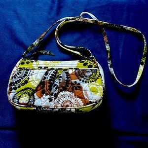 A Vera Bradley bag and wallet. Medium size.